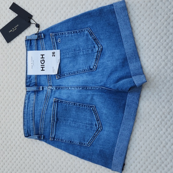 Nwt rag & bone Nina High Rise Denim Shorts - Picture 9 of 16